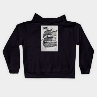 Ghost Ship Kids Hoodie